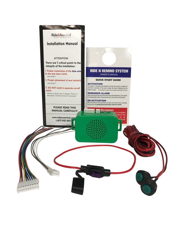 Rear Seat Reminders, Preventing Leaving Precious Cargo Behind