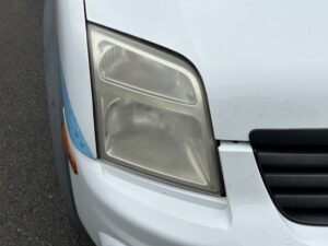 Yellowed Headlight Lens